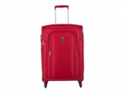 Carrefour  Trolley 4 Ruedas y TSA Delsey Nunki 67 cm, Rojo