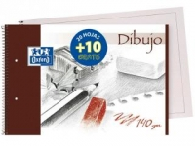 Bloc de Dibujo de 30 Hojas Liso Oxford