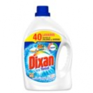 Dixan detergente máquina líquido gel botella 40 lv