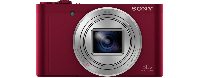 MediaMarkt Sony Cámara - Sony DSC-WX500 Rojo, WiFi, NFC, 18.2Mp, zoom óptico