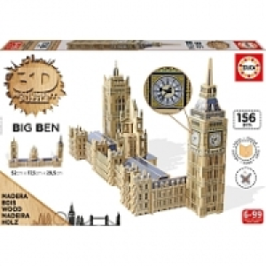Educa Borrás - Parlamento y Big Ben - 3D Monument Puzzle