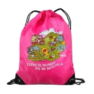 Mochila Solidaria Asia Rosa