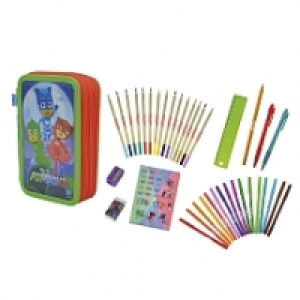 PJ Masks - Estuche 3 Pisos Glitter