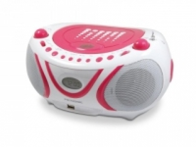 Radio CD MP3 Metronic Pop Pink