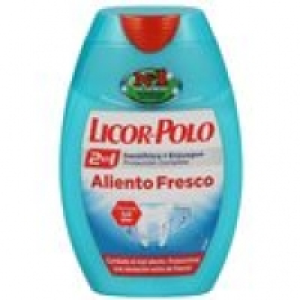 Licor Del Polo 2 en 1 dentífrico + enjuague bucal aliento fresco bote 75 ml