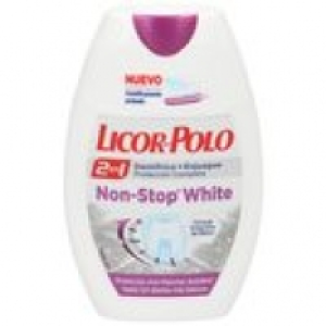 Clarel Licor Del Polo 2 en 1 dentífrico + enjuague bucal non stop white bote 75 ml