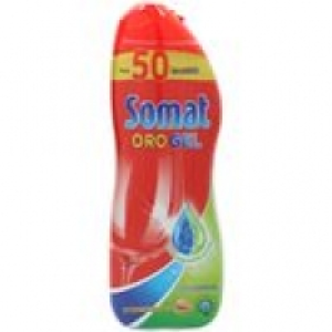 Somat lavavajillas máquina oro gel antigrasa bote 50 lv