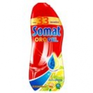 Somat lavavajillas máquina oro gel antigrasa lima limón bote 33 lv