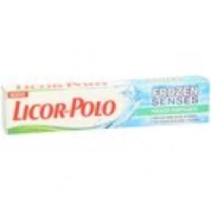 Licor Del Polo pasta dentífrica frozen senses frescor purificante tubo 75 m