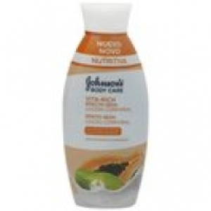 Johnson ´S Vitarich loción corporal efecto seda papaya bote 400 ml