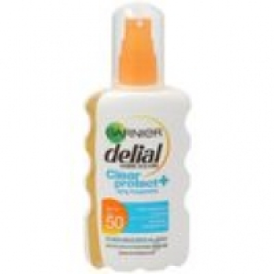 Delial Ambre solaire protector solar invisible clear protect spf 50