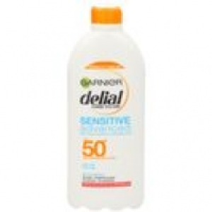 Delial Sensitive advanced leche solar protectora spf 50 bote 400 ml