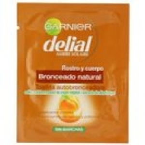 Delial toallita autobronceadora sachet 1 ud