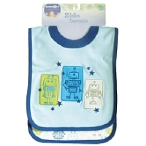 Babies R Us - Pack 2 Baberos Robot
