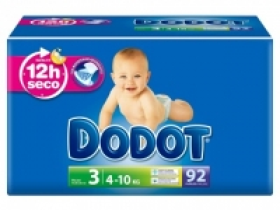 Pañales Dodot T3 de 4-10kg 92 uds