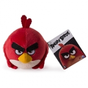 Angry Birds - Red - Peluche Básico 12 cm (rojo)