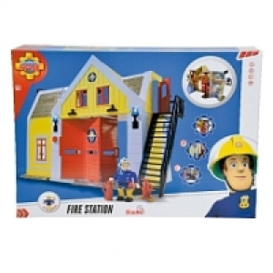 Bombero Sam - Estación de Bomberos con Figura