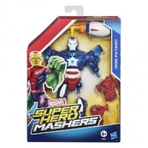 Marvel - Figura B&aacute;sica Iron Patriot Mashers Superh&eacute;roe