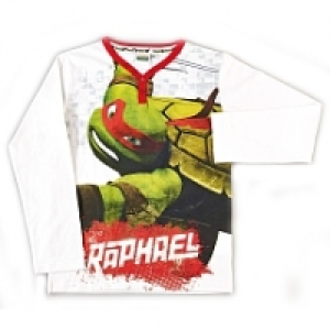 Tortugas Ninja - Camiseta Manga Larga - Talla 12
