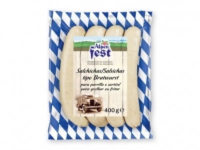 Lidl  ALPENFEST Salchicha Bratwurst