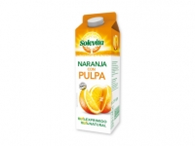 SOLEVITA Zumo de naranja exprimido con pulpa 0.59 €