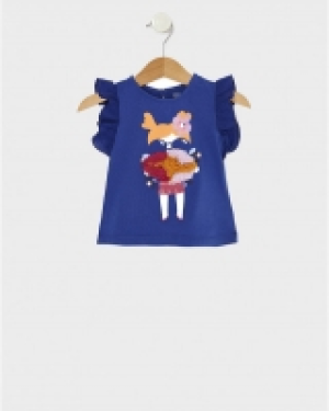 Canotta jersey lavato con stampa e applicazioni 4.99&nbsp;&euro;