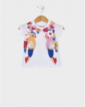 T-shirt mezze maniche in jersey con pappagalli 4.99&nbsp;&euro;