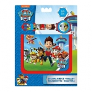 Patrulla Canina - Set Billetera + Reloj Digital