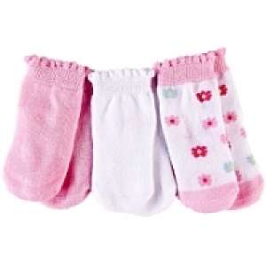 Babies R Us - Pack 3 Calcetines Verano 0-6 meses