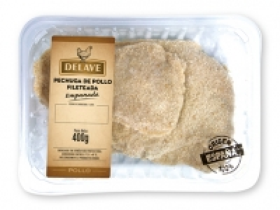 Lidl  Filetes de pechuga de pollo empanado