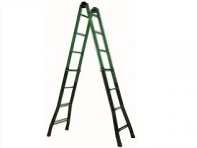 ESCALERA DE ACERO MULTIPOSICIONES REGULABLE EN ALTURA