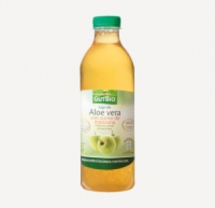 Aldi Gutbio® JUGO DE ALOE VERA ECOLÓGICO CON ZUMO DE MANZANA