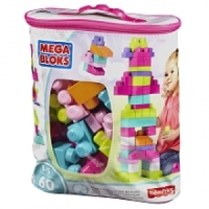 Mega Bloks - Bolsa Maxi 60 Piezas Rosa 15.99 €