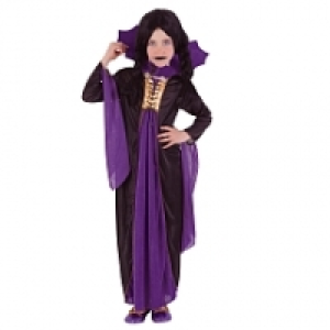 Disfraz Infantil - Vampiresa Gótica Lila 8-10 años