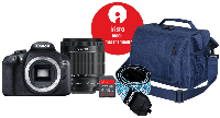 MediaMarkt Canon Canon EOS 1300D + EF-S 18-55 DC, + Mochila + Correa + Tarjet