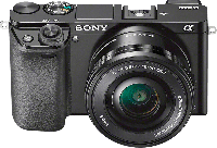 MediaMarkt Sony Cámara Evil - Sony ILCE 6000L + Objetivo 16-50 mm, Negro, Se