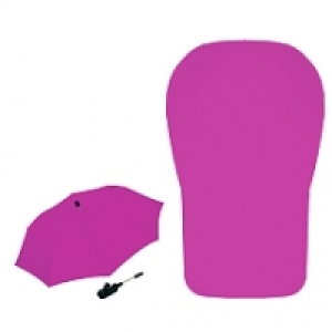 Set colchoneta + sombrilla Anti-Uva Fucsia