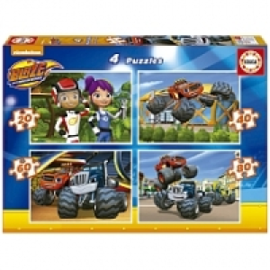 Educa Borrás - Blaze - Puzzle 4 en 1