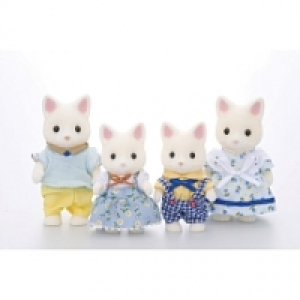Sylvanian Families - Familia Gatos Seda