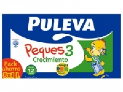 Leche de Continuación Puleva Peques 3 Crecimiento 8x1l