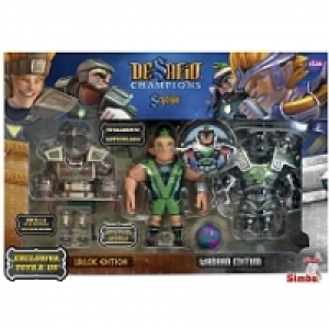 Desafío Champions Sendokai - Figura con 2 Armaduras (varios