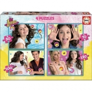 Educa Borrás - Soy Luna - Puzzle 4 en 1