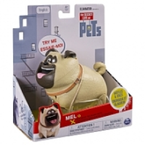 La Vida Secreta de las Mascotas - Mel - Figura Deluxe con So