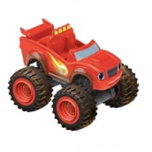 Fisher Price - Blaze Ruedas con Barro - Vehículo Blaze y los