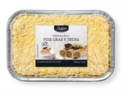 Lidl  Deluxe Canelones de trufa y foie