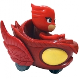 PJ Masks - Búho Delta y Buhita - Mini Vehículo