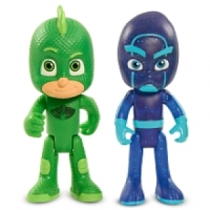 PJ Masks - Gekko y Ninja Nocturno - Figuras con Luz