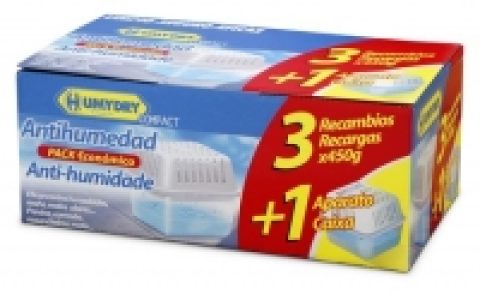 COMPACT 3+1 (PACK 3 RECAMBIO + 1 APARATO)