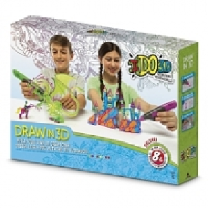 IDO 3 D - Set 8 Bolígrafos 3D con Libreta