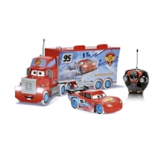 Cars - Ice Racers - Pack Radio Control 1:24 Camión Mack + Mc